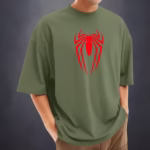 Men's Stylish Drop Shoulder (Army Green) - Image 3