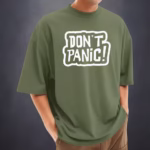 Men's Stylish Drop Shoulder (Army Green)