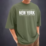 Men's Stylish Drop Shoulder (Army Green) - Image 5