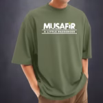 Men's Stylish Drop Shoulder (Army Green) - Image 6